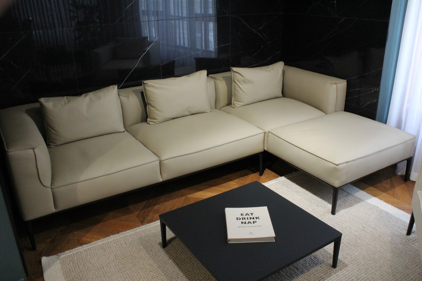 ORAN ORA504 Lefthand Chaise Sofa